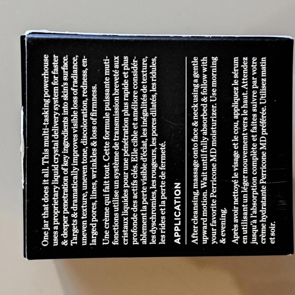 New! Perricone MD Cold Plasma Plus+ Advanced Serum Concentrate - 30 mL / 1 fl oz - Picture 5 of 7